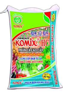 KOMIX HC (Phân CA cao cấp) dùng cho rau & hoa